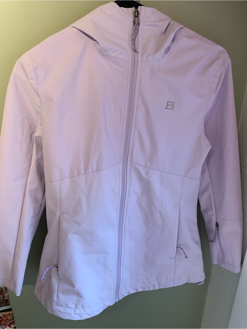 Avalanche Lavender Hooded Women’s Rain Jacket